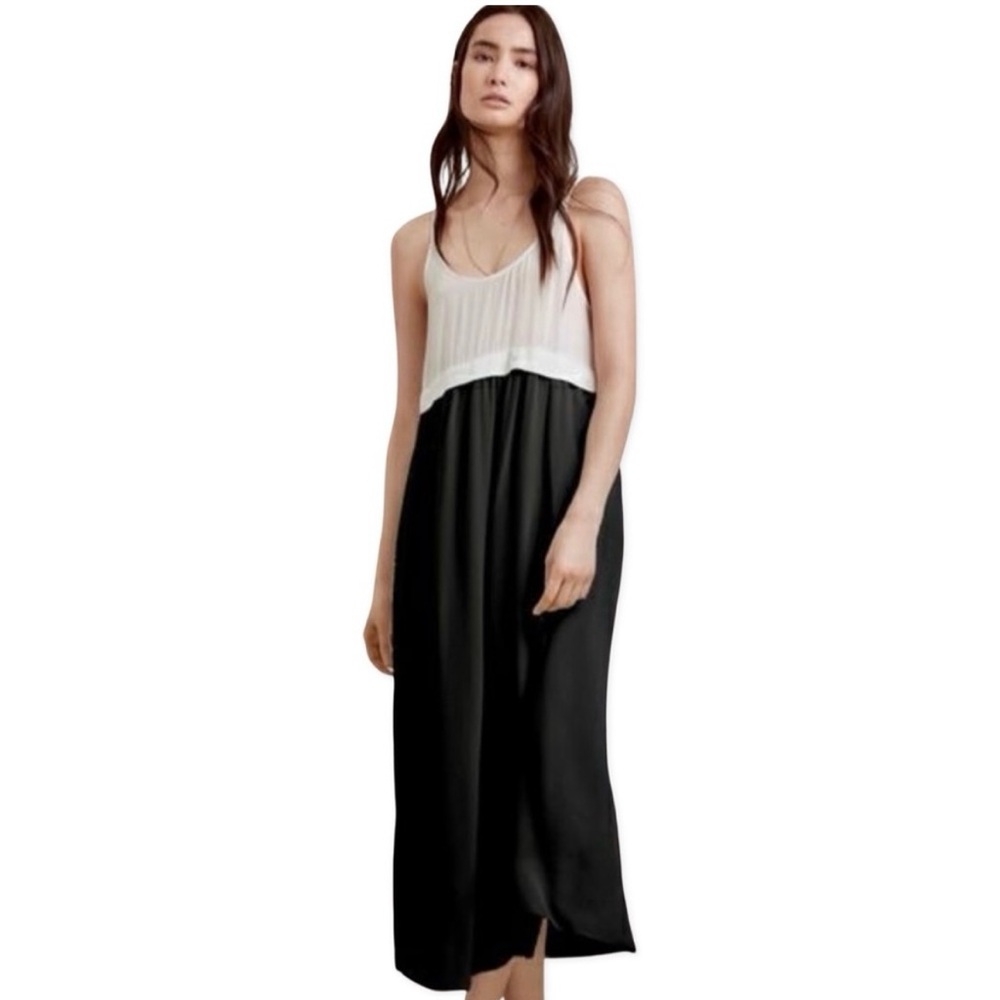 Aritzia Wilfred Bisous Dress Cream and Black